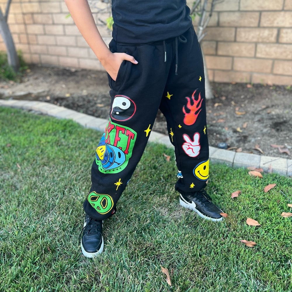 Kids Unisex Market designer pants